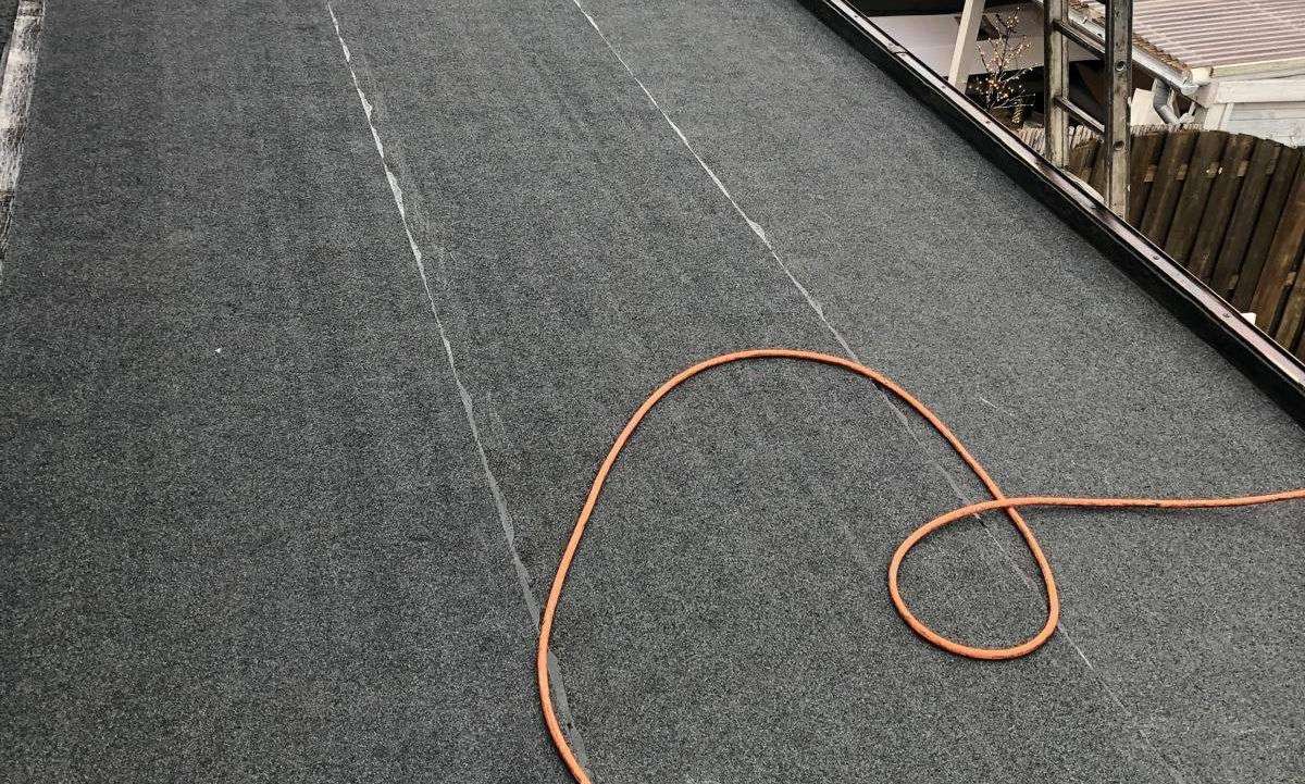 Nieuw bitumen dak aangelegd in Bolsward